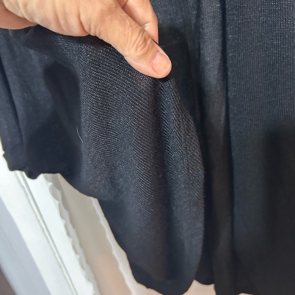 Kismet Black Cardigan with bat wings . Lightweight for the cool summer evenings - Picture 7 of 9